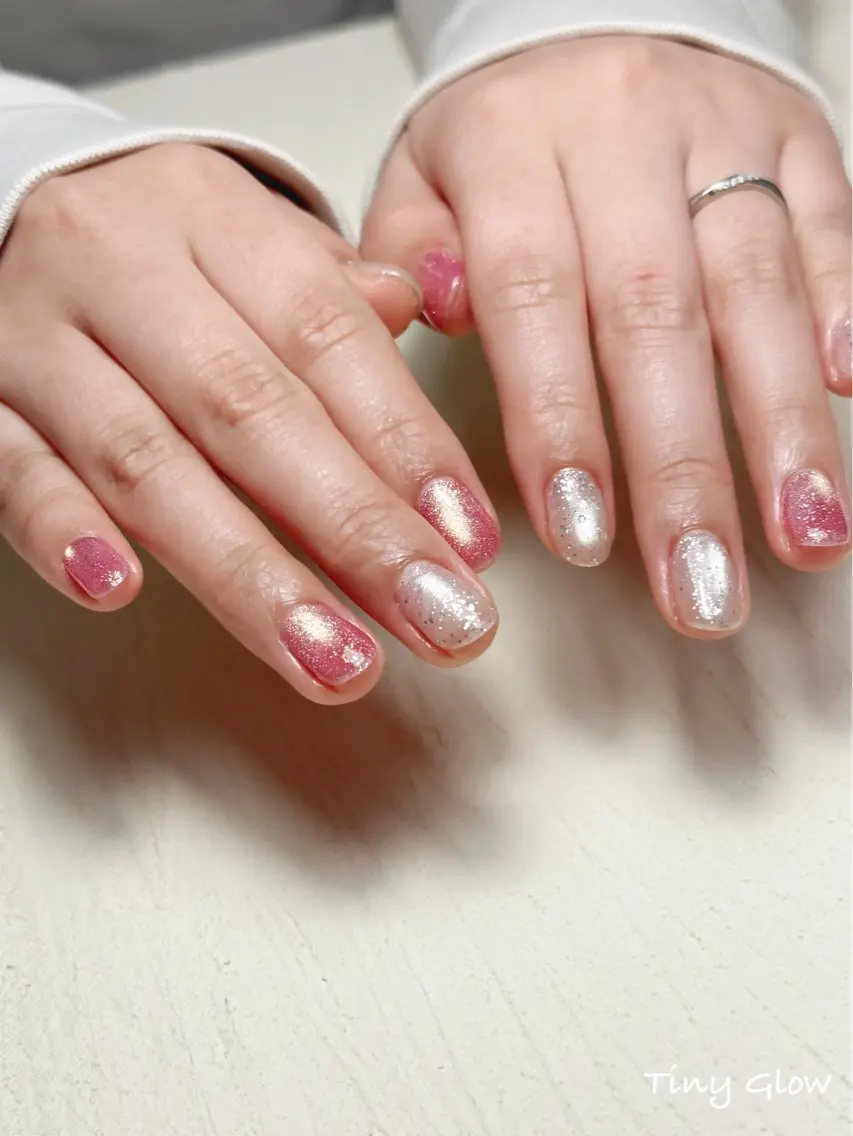 ネイル ハンドネイル Tiny Glowのネイルデザイン