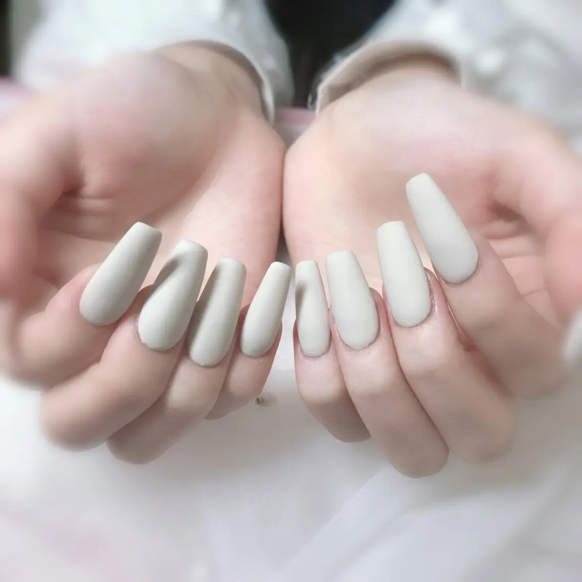 ネイル 長さ出し ワンカラーネイル スカルプネイル Nail Salon kihi大塚店のネイルデザイン