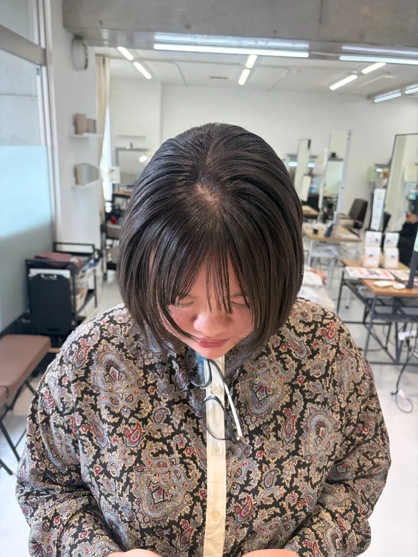 ショート カット ヘアカラー MANA /赤み消しカラーのヘアスタイル