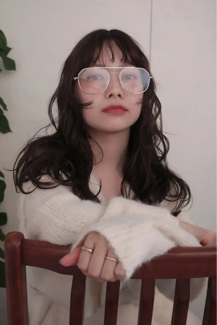 セミロング カラー パーマ セミロングパーマ ooit 【オーイット】のヘアスタイル