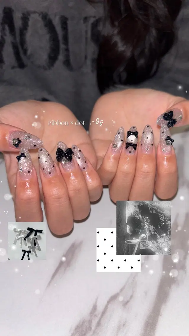 ネイル ハンドネイル yuki❄️堺筋本町 韓国ワンホンのネイルデザイン