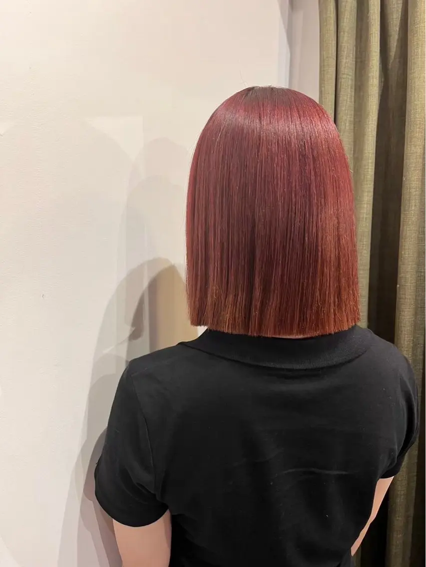 カラー 加部 采音のヘアスタイル