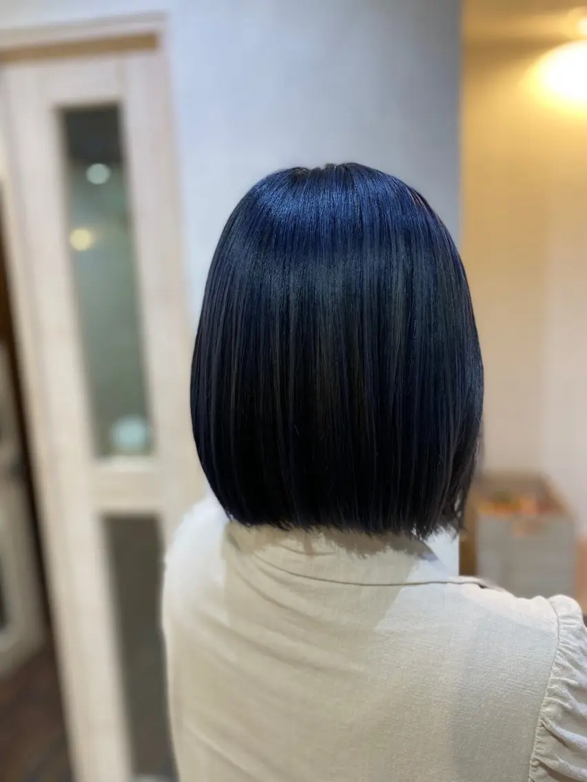 ミディアム カラー 🫧 ハシヅメのヘアスタイル