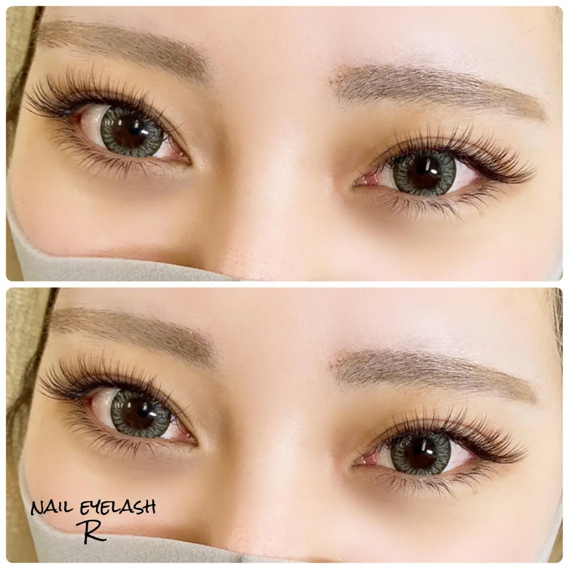 マツエク・マツパ カラーマツエク eyelash R𓇼eri🐈️の眉毛・アイブロウイメージ