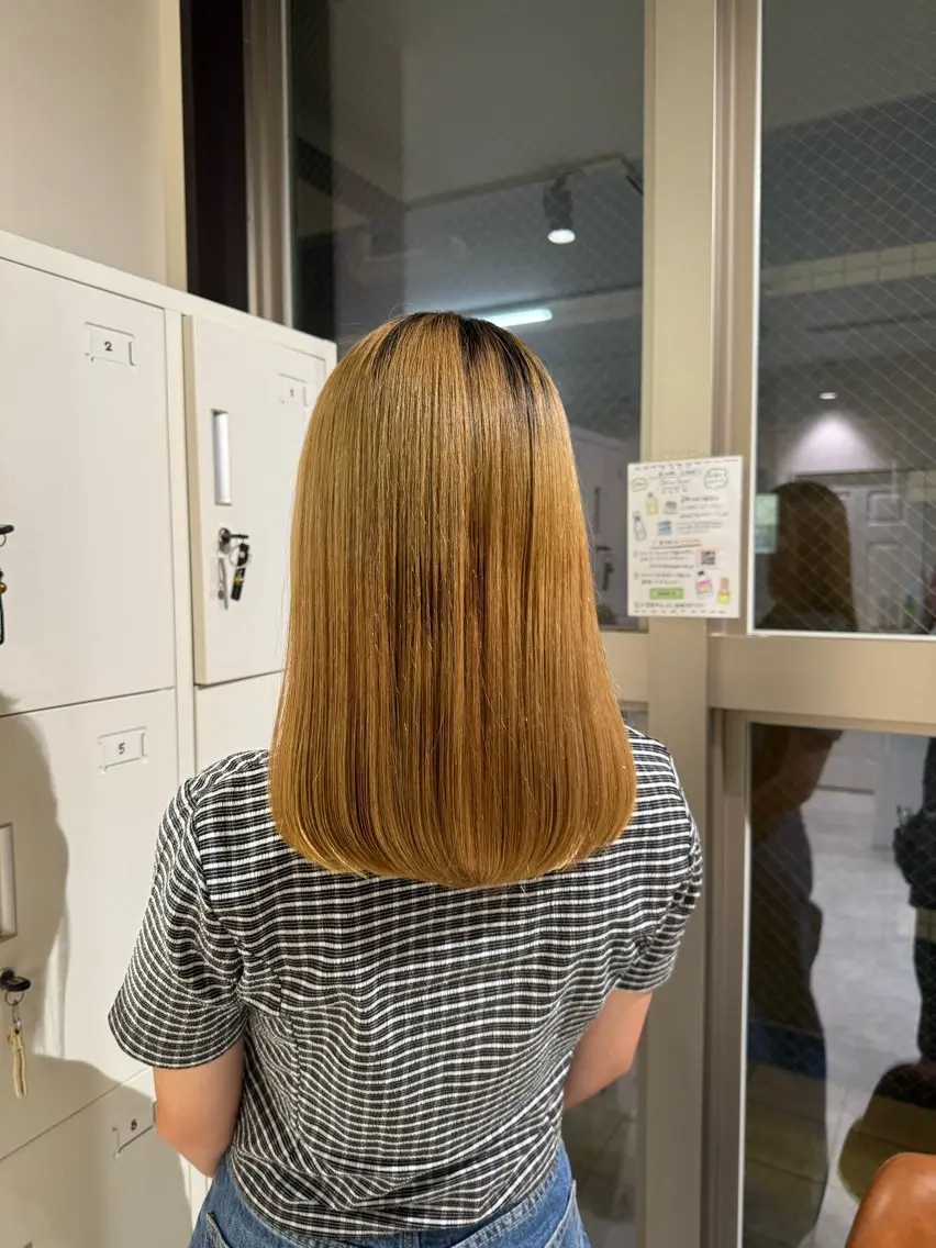 ミディアム かねこ くれはのヘアスタイル