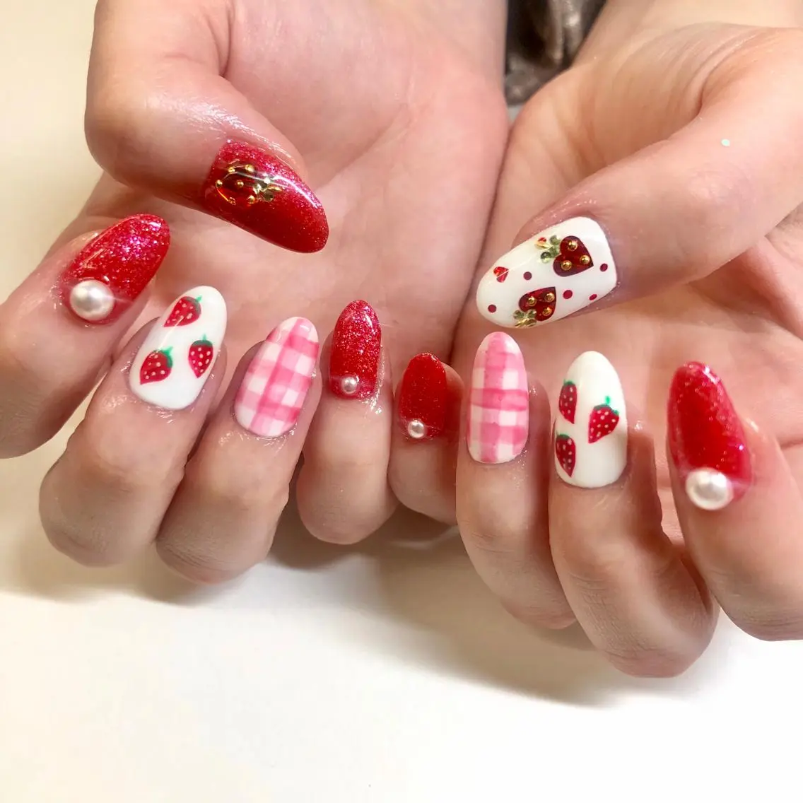 ネイル ハンドネイル Minami 🍓のネイルデザイン