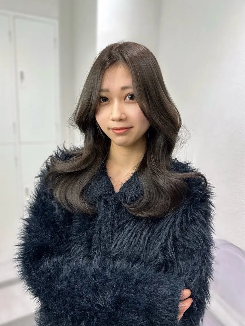 ロング カラー カット ヘアカラー トリートメント 🦋トレンドヘア🦋 竹内克弥のヘアスタイル