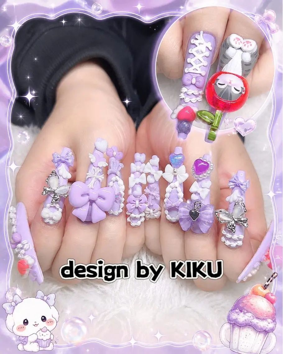 ネイル アートネイル オーロラネイル クリアネイル 長さ出し フレンチネイル ハンドネイル HOT Nail Salonのネイルデザイン
