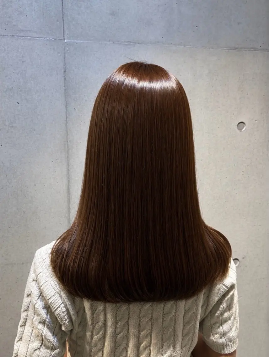 セミロング カラー パーマ ヘアアレンジ メンズ 🍀︎Reika 🍀のヘアスタイル