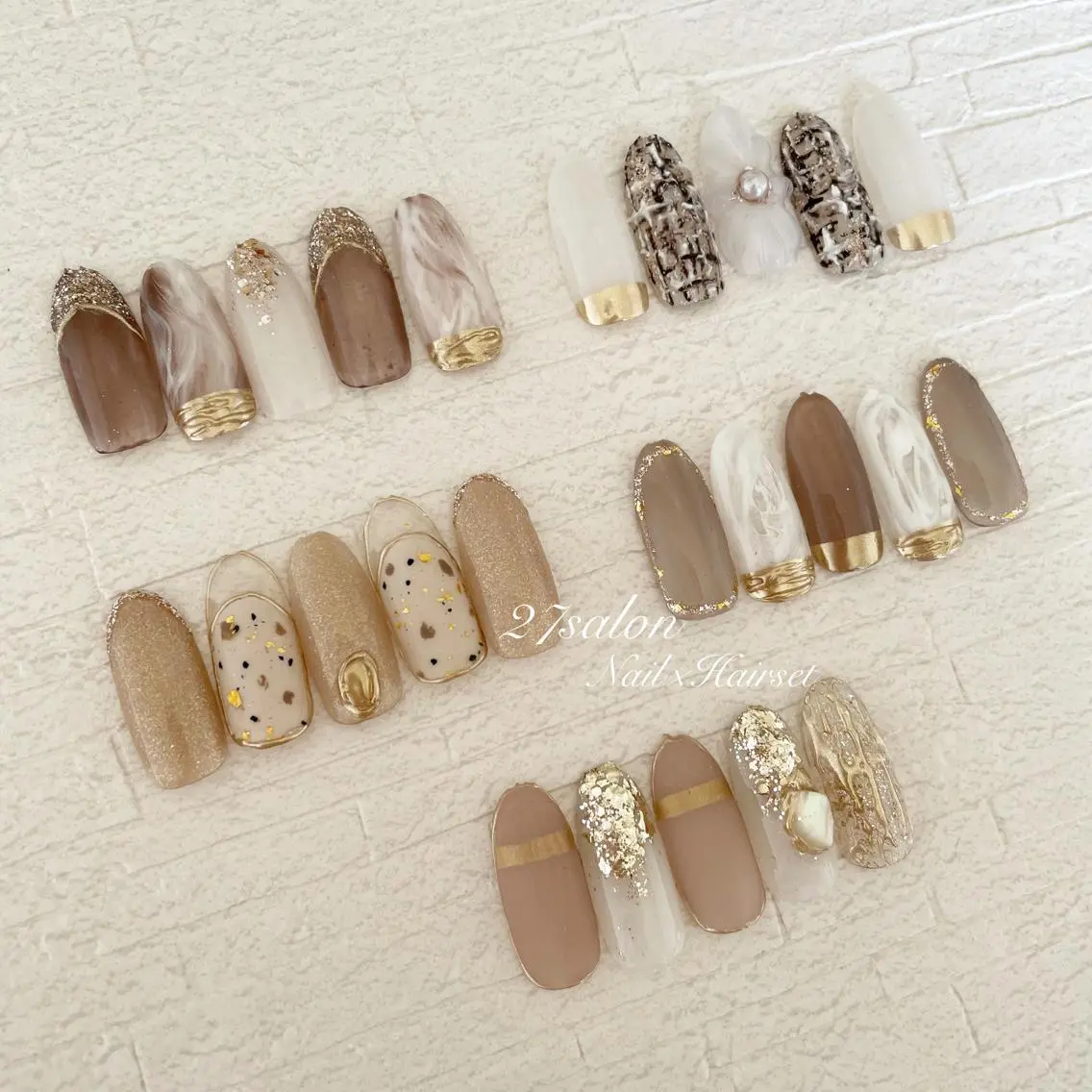 ネイル ニュアンスネイル 27salon yuinaのネイルデザイン