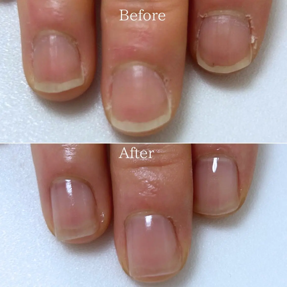 ネイル ジェルネイル ハンドネイル ハンドケア 自爪育成ネイルケア Lena  nailのネイルデザイン