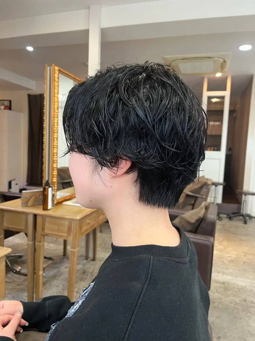 ショート カット パーマ ショートスタイル /tomo.のヘアスタイル