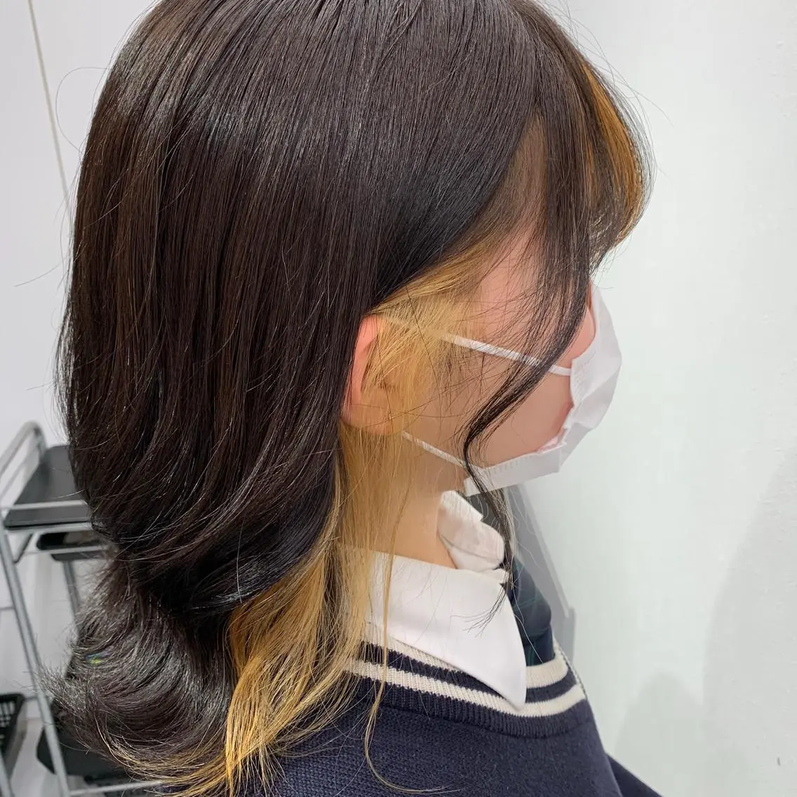 セミロング カラー ヘアアレンジ メンズ キッズ ネイル マツエク・マツパ カット ヘアカラー トリートメント ヘッドスパ ヘアセット 💕トレンドうる艶髪 💕TUNE銀座のヘアスタイル