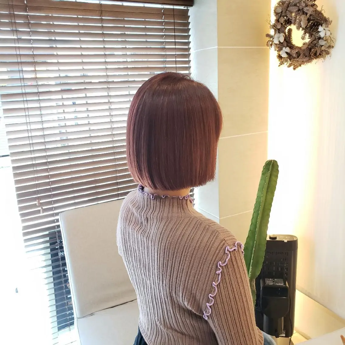 似合わせカット✂️+フルカラー(全頭)👩の写真