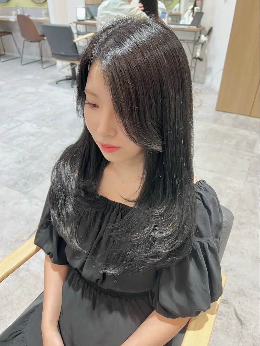 カット+透明感カラー+トリートメント✨の写真