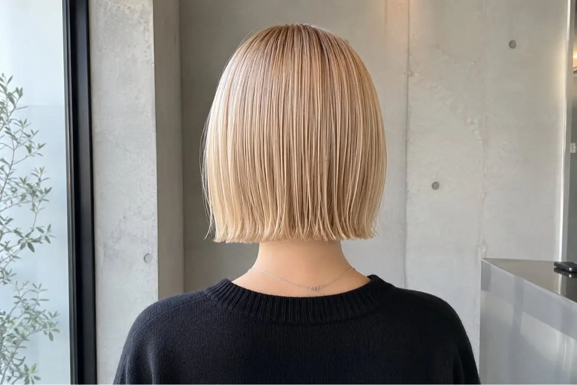 カラー 湯浅 風希のヘアスタイル