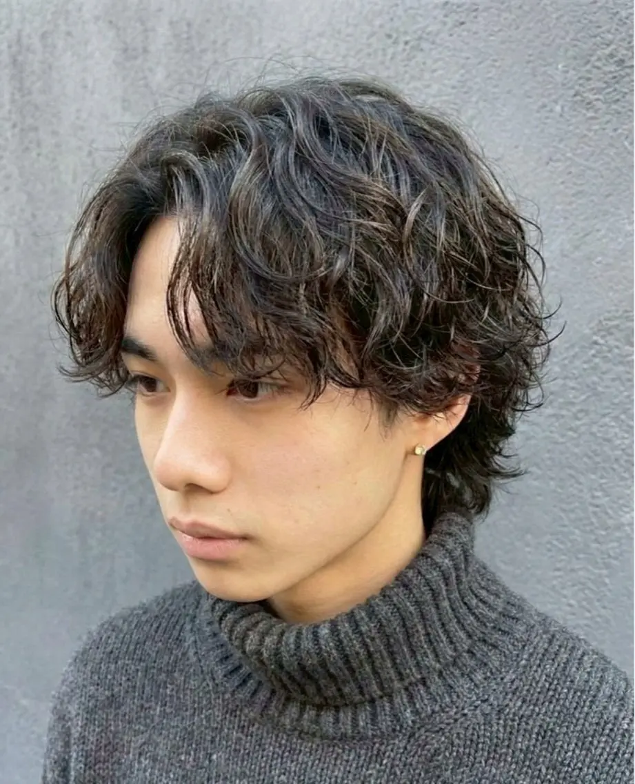 パーマ メンズ VIE.ORNER 浦安店　三上真弥のヘアスタイル