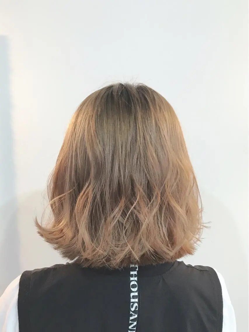 《⚠️今だけ限定》極艶オーガニックカラー+カット+3stepトリートメントの写真