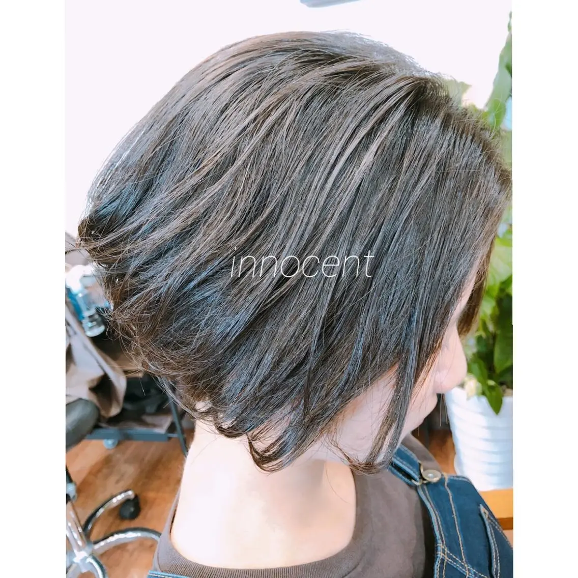 ショート ボブ hamada ikumiのヘアスタイル