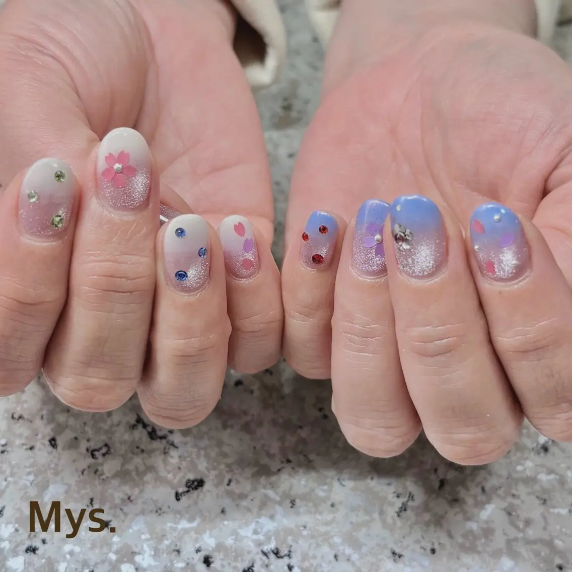 ネイル ハンドネイル Mys. 三上紗紀のネイルデザイン