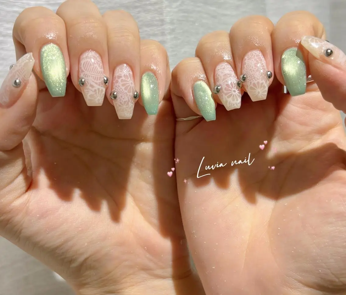 ネイル ハンドネイル 🎀Luvia nail 池袋✨のネイルデザイン