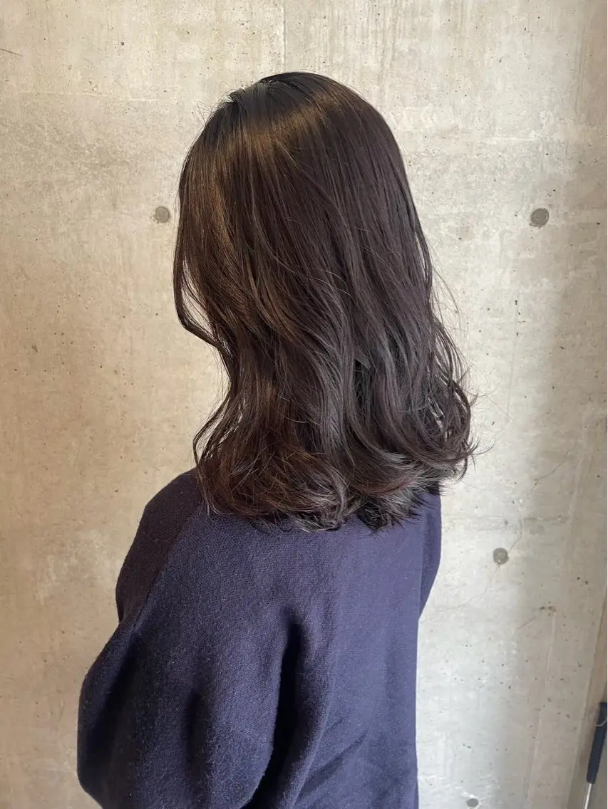 セミロング ROCCA hair HARU🩵のヘアスタイル