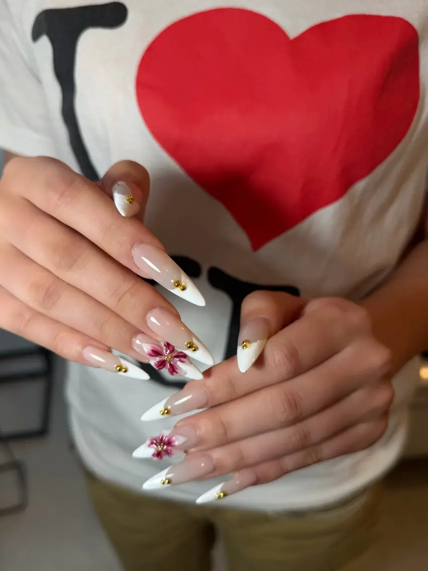 ネイル ハンドネイル Kitty nail /Mia🍋のネイルデザイン