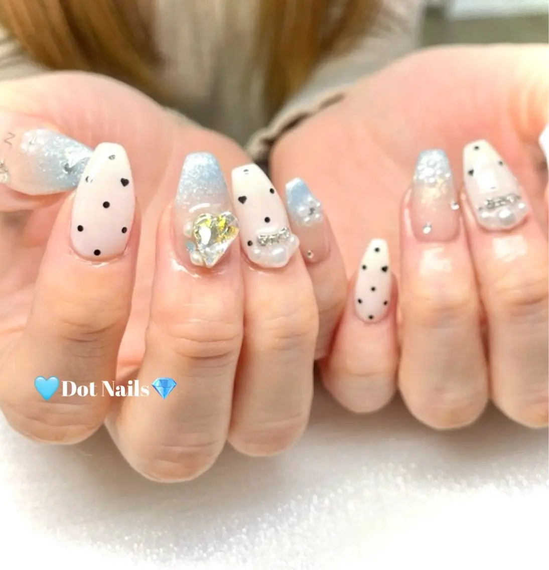 ネイル ハンドネイル Bianca🎀 ONODERAのネイルデザイン