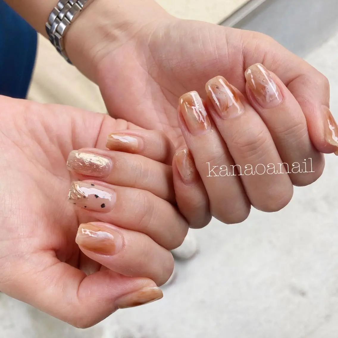 ネイル 地爪育成💅 kanaoanailのネイルデザイン