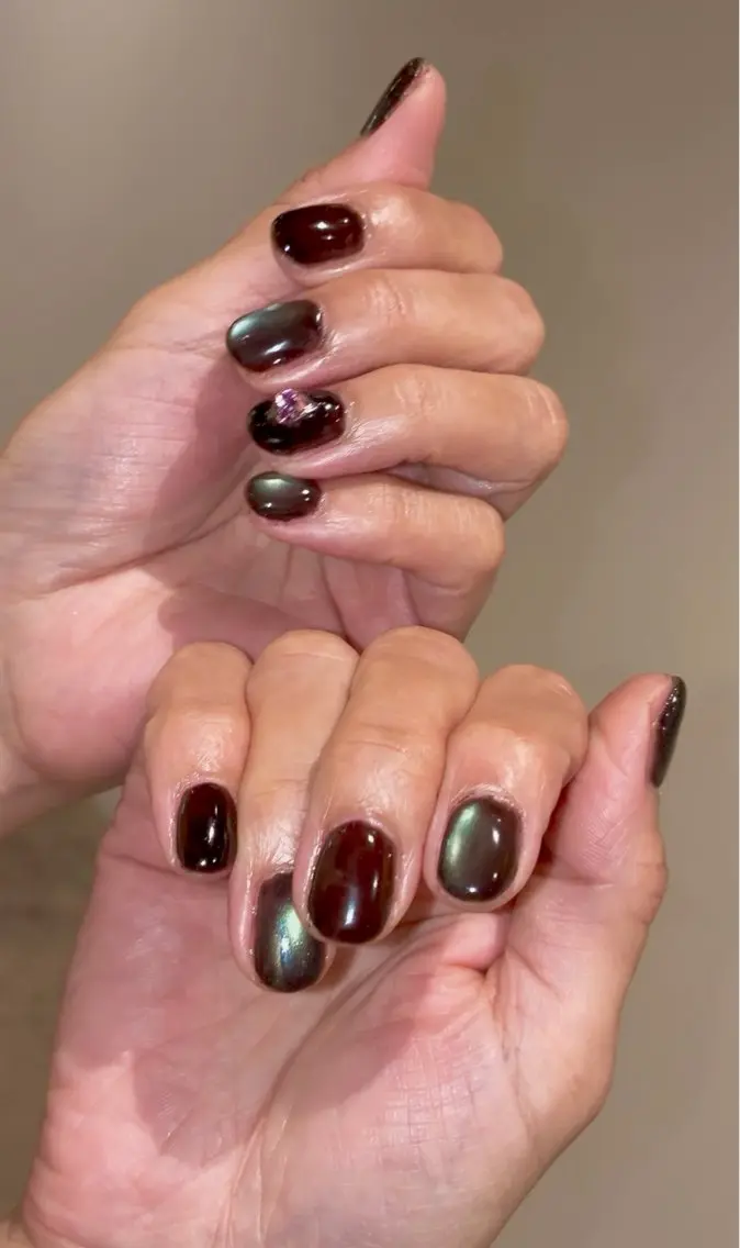 ネイル マグネットネイル モンタナ nailのネイルデザイン