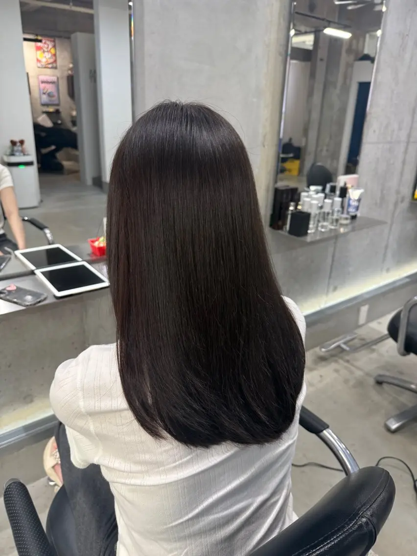 カラー ヘアカラー ゆず 新丸子/  武蔵小杉のヘアスタイル