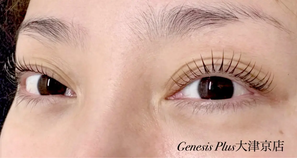マツエク・マツパ 一重×まつ毛パーマ Genesis Plus大津京店のマツエク・マツパデザイン