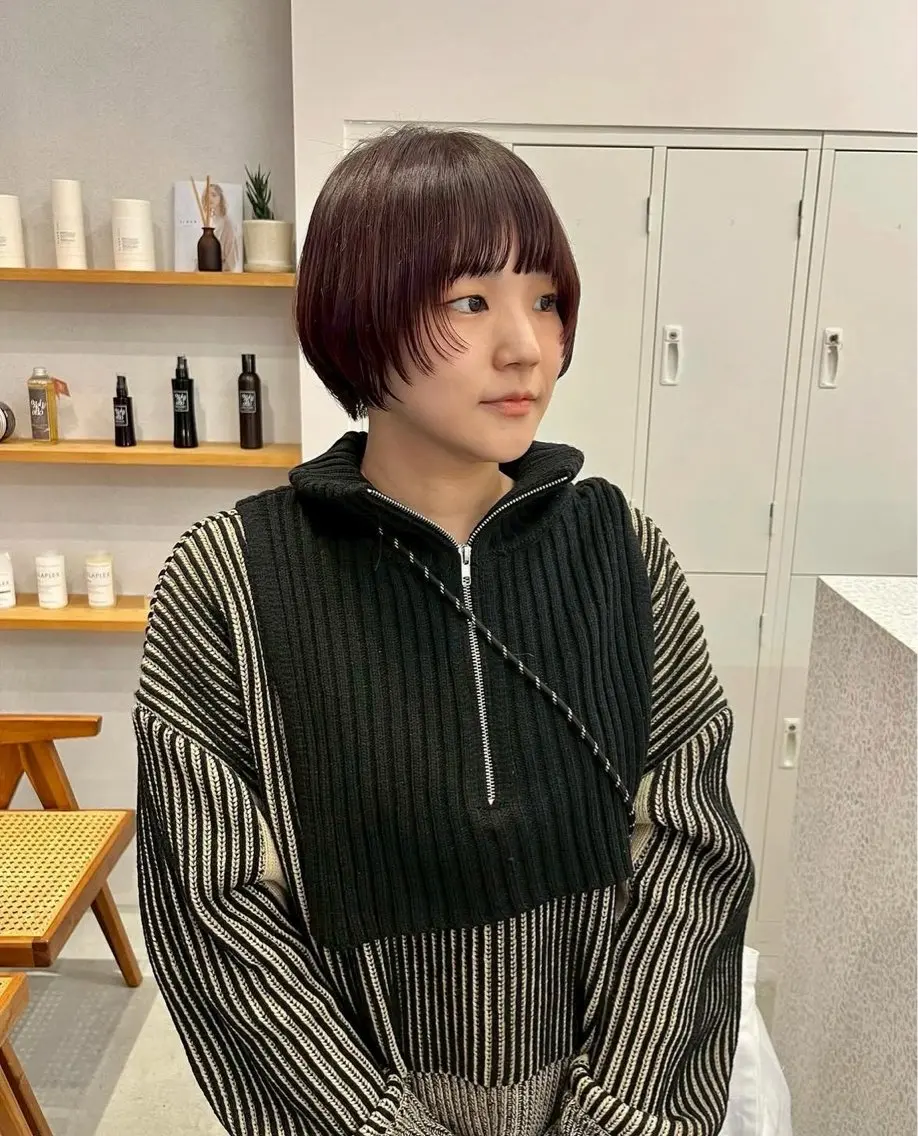 ショート hisa/cut model募集中のヘアスタイル