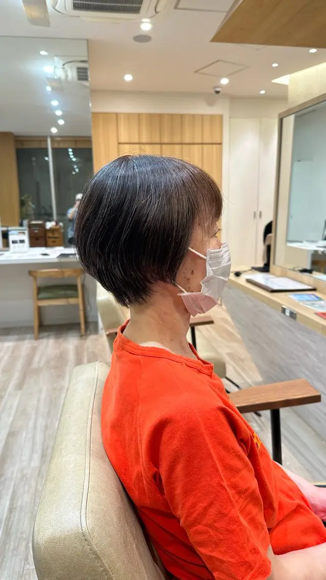 【ショート】レディースカット🕊️＋選べるAujua4STEPトリートメント🌷の写真