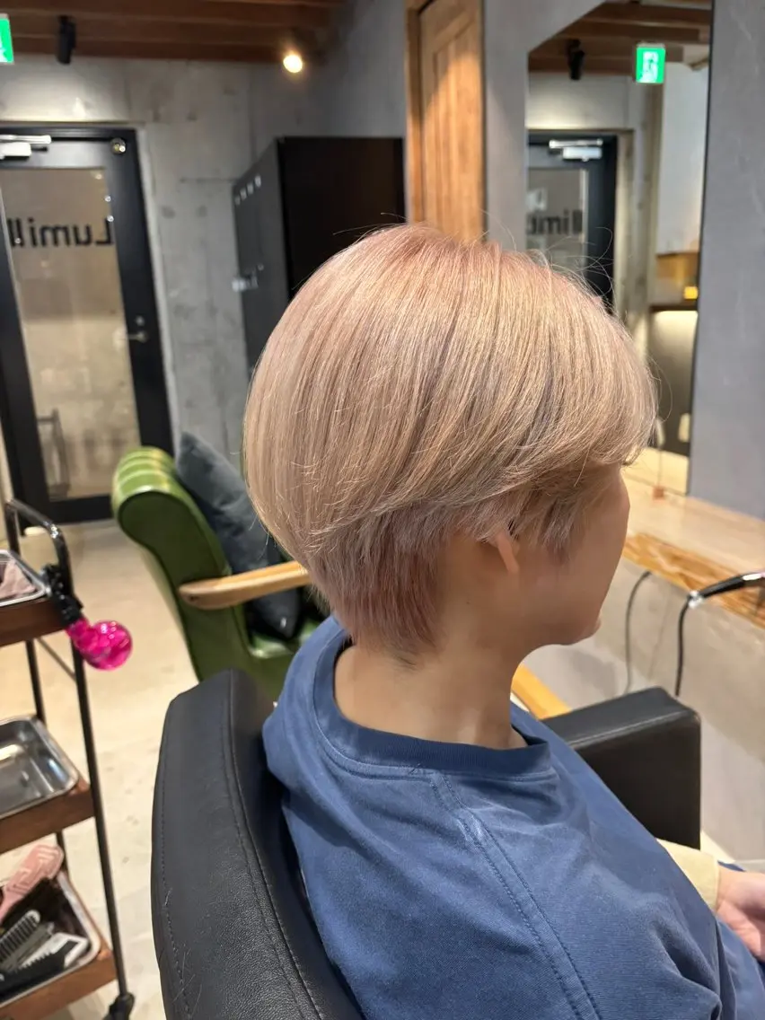 ショート カラー ヘアカラー トリートメント 🦋Funa 🦋のヘアスタイル