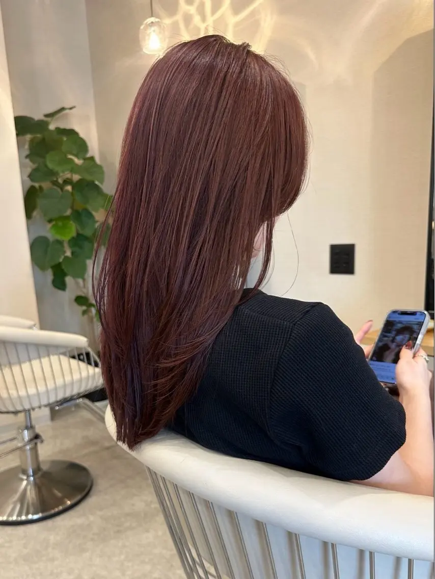 ロング カラー ヘアカラー 凪 爽のヘアスタイル