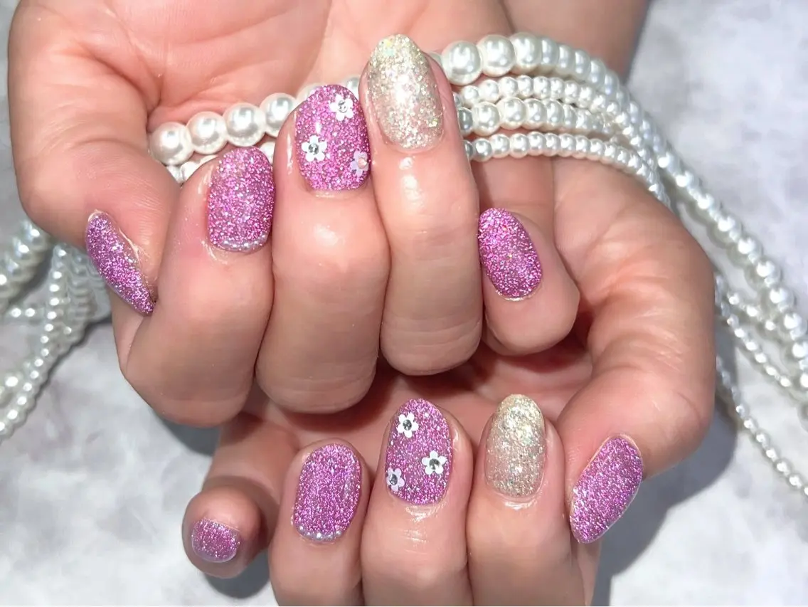 ネイル フラッシュネイル ハンドネイル Nail Salon Lianのネイルデザイン