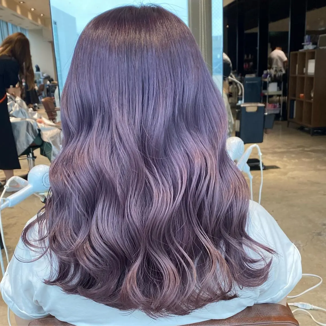 《ダメージ軽減1セット》全体カット💇🏼♀️➕天使の艶カラー🩵➕外部補修トリートメント🫧の写真