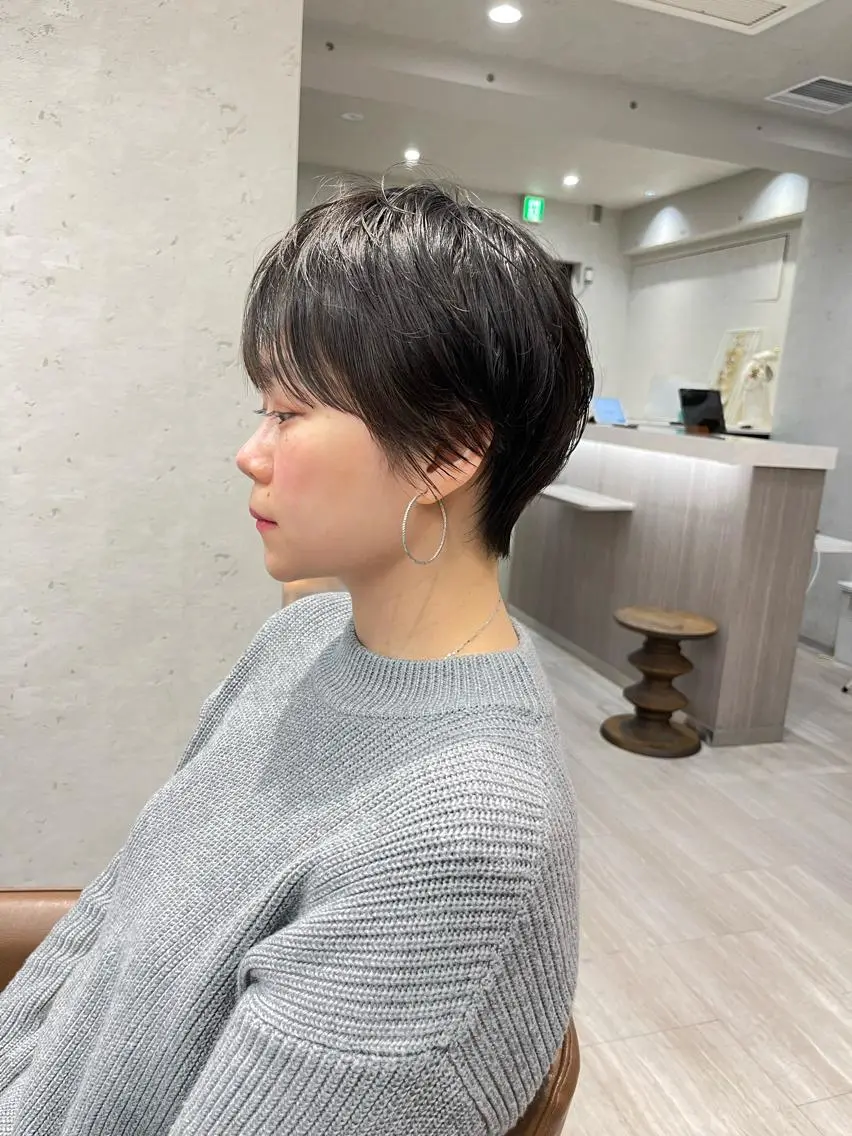 ✨40歳以上限定✨似合わせショート＋ケアカラー＋トリートメントの写真