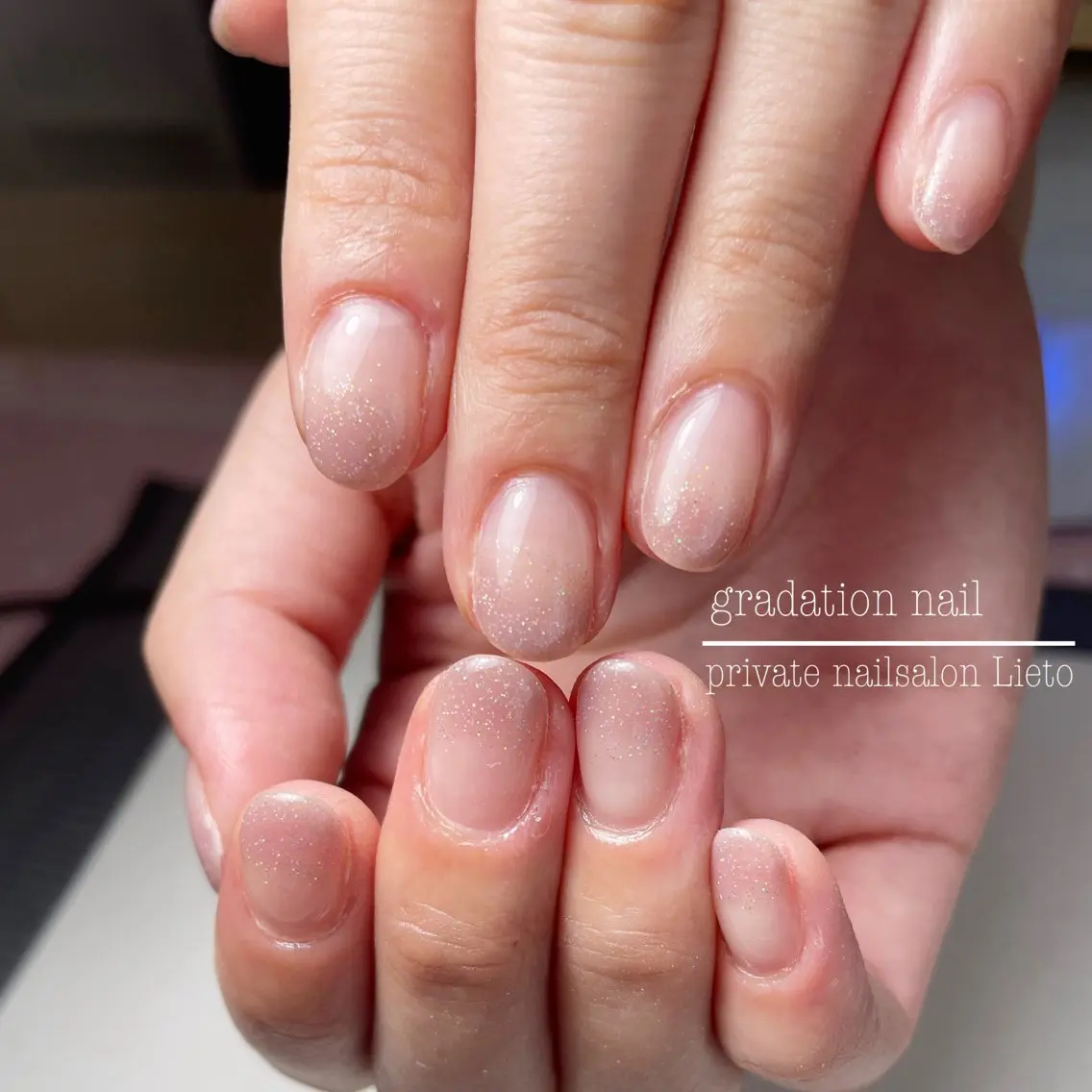 ネイル グラデーション ハンドネイル nailsalon Lietoのネイルデザイン