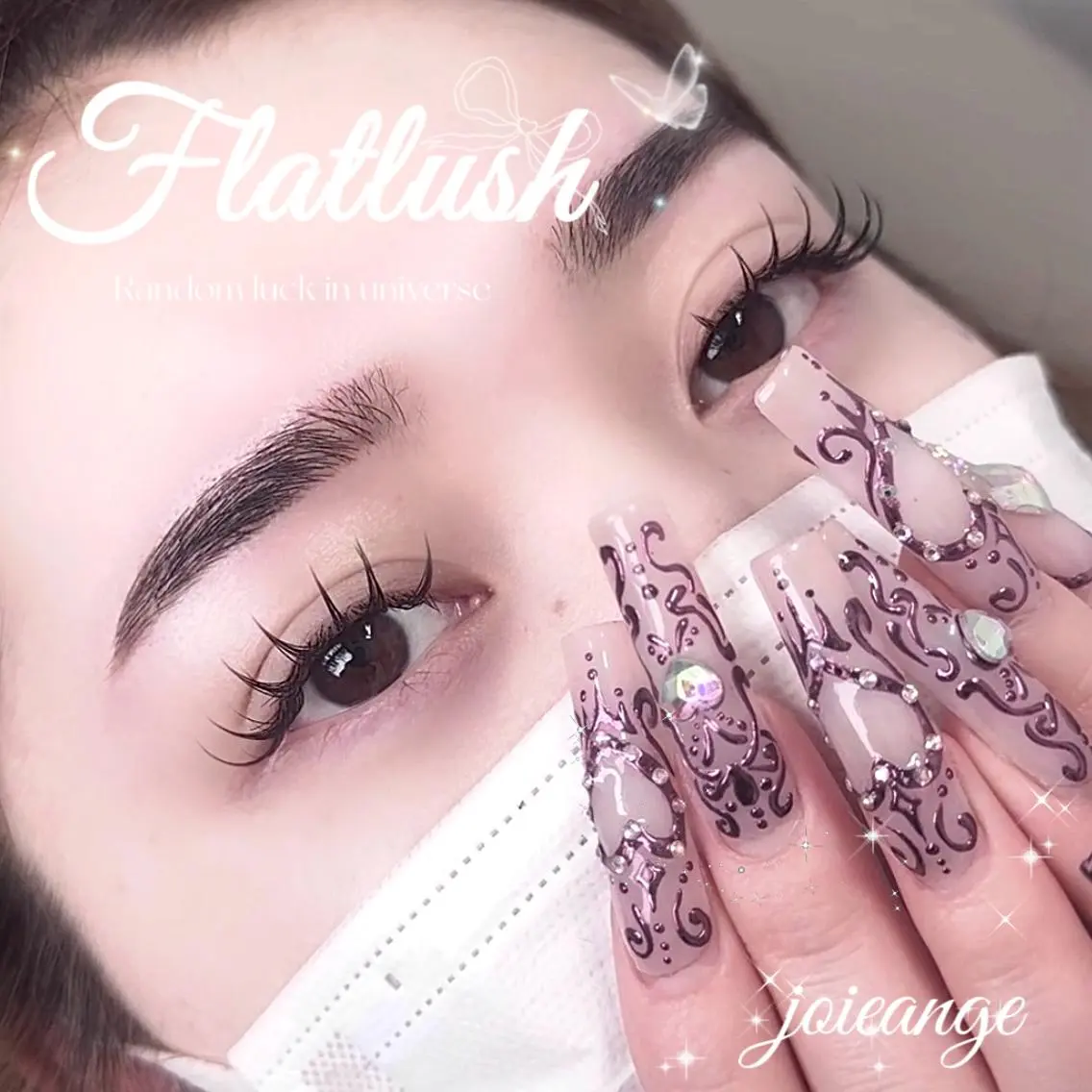 マツエク・マツパ 🦋joieange 🦋Noa⋆𝜗𝜚のネイルデザイン