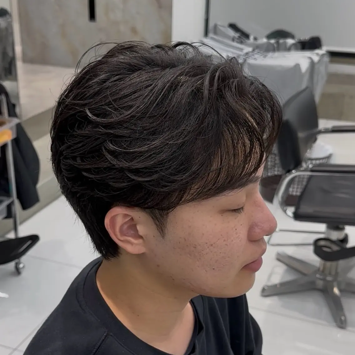 パーマ カット パーマ トリートメント fifth_Oita 安藤海哉のヘアスタイル