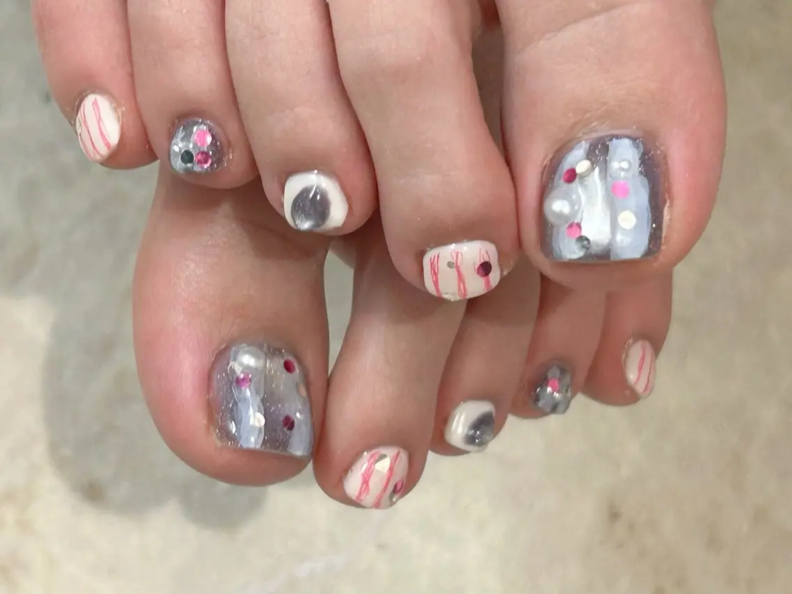 🤍トレンド定額🤍オフ有🫧春の新作デザインでてます💐の写真