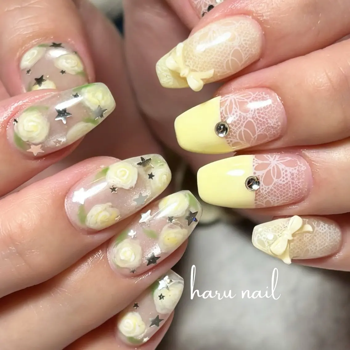ネイル ハンドネイル harunail Shionのネイルデザイン