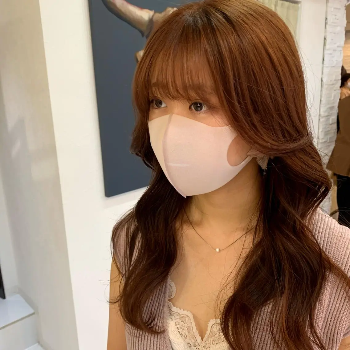 ロング カラー くびれヘア 【韓国風くびれヘア】 joule小木曽輝のヘアスタイル