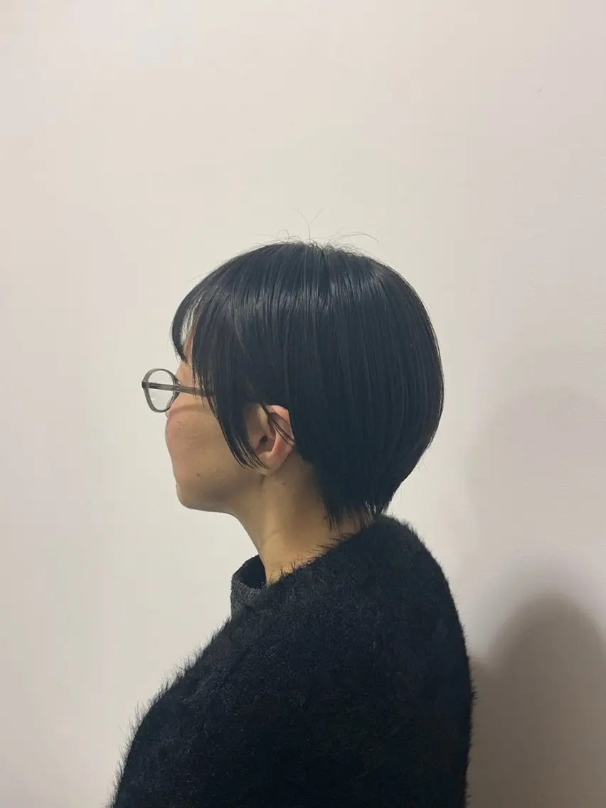 ショート カット トリートメント モデル募集🌷/ 艶カラー/大谷李緒奈のヘアスタイル