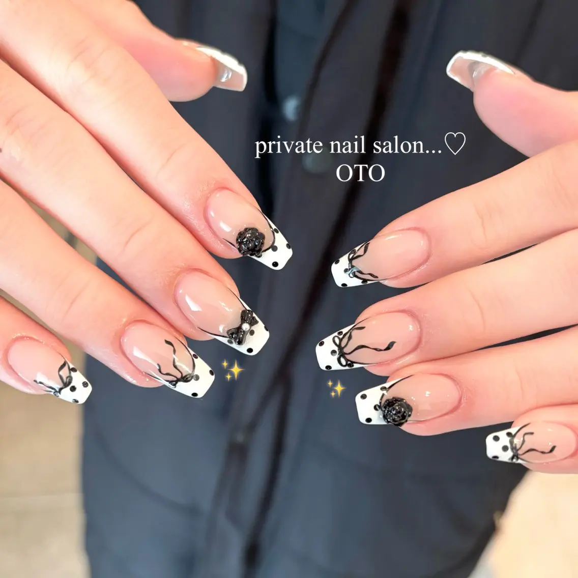 ネイル 長さ出し ハンドネイル ayaca ♡のネイルデザイン