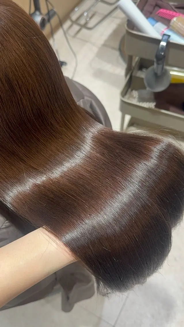 ロング カラー uuna♱/ユウナ トレンドhair🩶のヘアスタイル