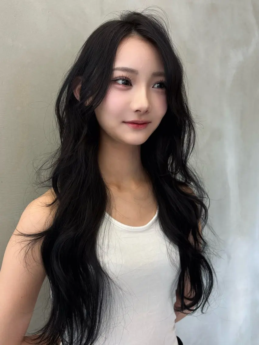 ロング カット ヘアカラー まさとお洒落 色気個性ヘアのヘアスタイル