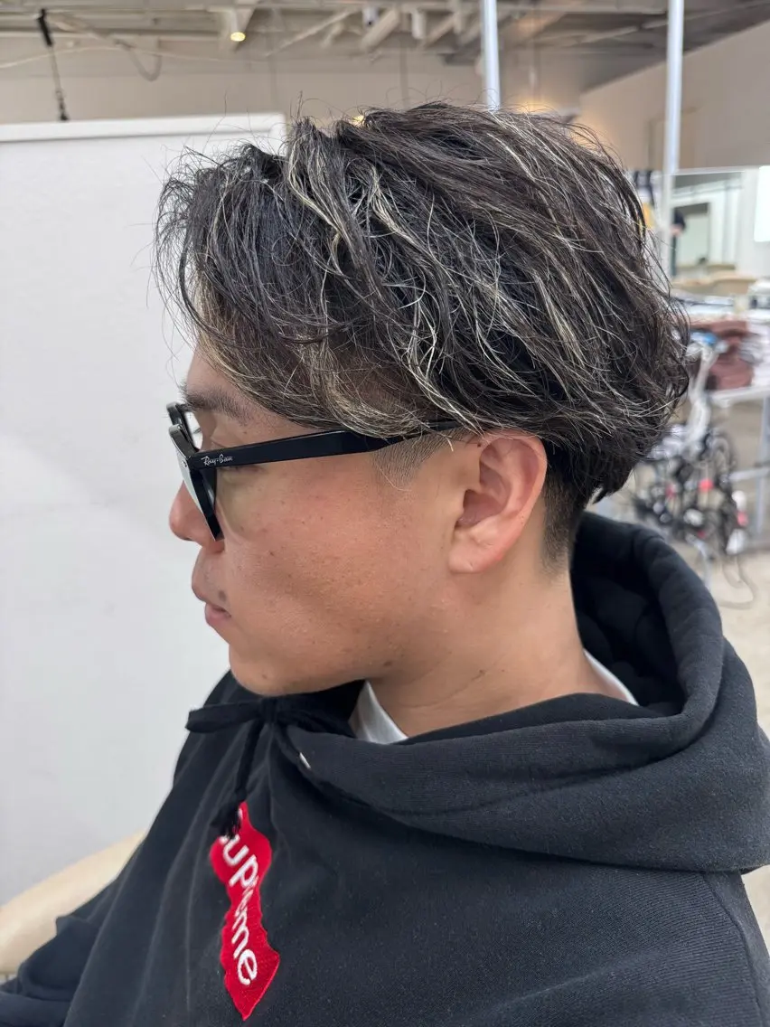 ショート マッシュヘア ショートヘア ウルフカット ヘアカラー Tsuyoki .のヘアスタイル